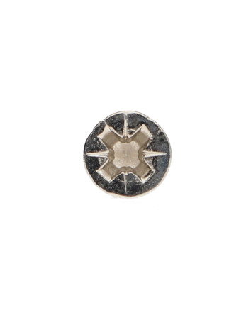 Vis bois Tête fraisée Pozi N°2 3.5X30 Acier nickelé