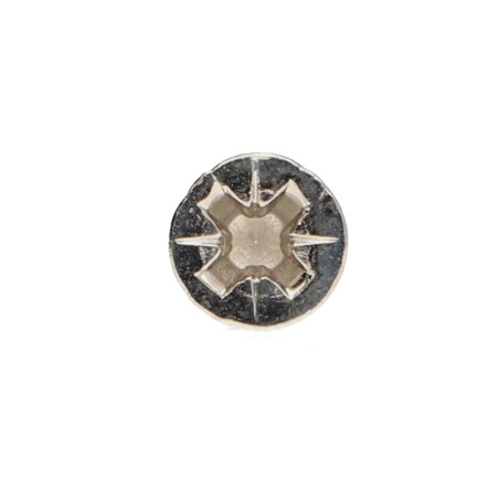 1 x Vis bois Tête fraisée Pozi N°2 3.5X30 Acier nickelé