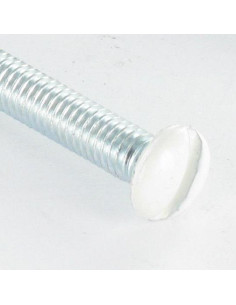 Vis métaux Tête fraisée bombée TFB Fendue M4X45 Diamètre... 2
