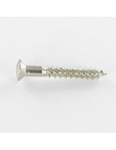 Vis bois Tête fraisée bombée TFB Fendue 4X35 Acier chrome 2