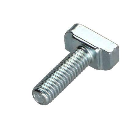 1 x Vis métaux Tête marteau M6X20 20X12 Classe 8.8 Acier zingué