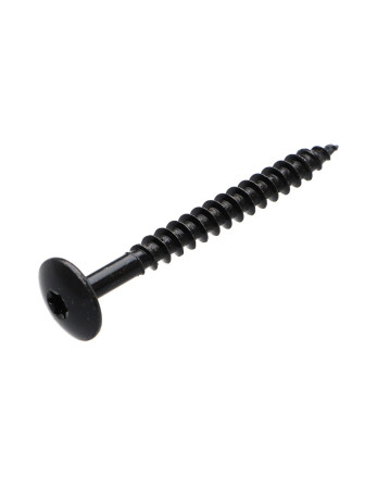 Vis Penture 7X70 Filetage partiel TORX T30 Acier zingué noir