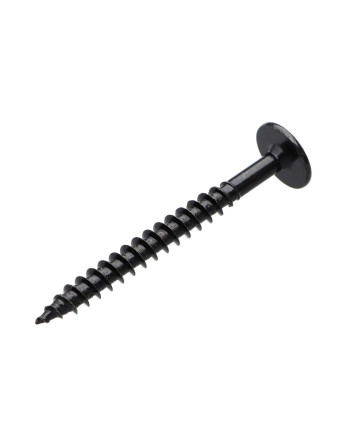 Vis Penture 7X70 Filetage partiel TORX T30 Acier zingué noir