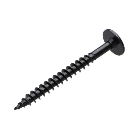 1 x Vis Penture 7X70 Filetage partiel TORX T30 Acier zingué noir