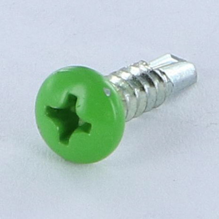1 x Vis autoperceuse Tête cylindrique bombée TCB Phillips 4.2X16 Acier zingué LAQ 6018