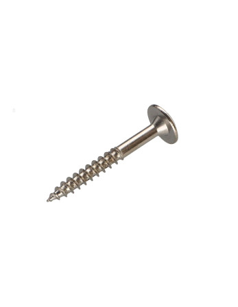 Vis Penture 4X30 Filetée sur 20 TORX T20 Acier nickelé