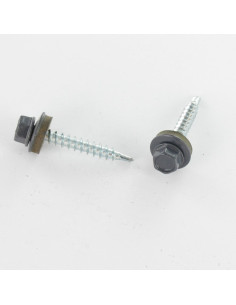 Vis autoperceuse Tête hexagonale TH 4.8X35 Rondelle...