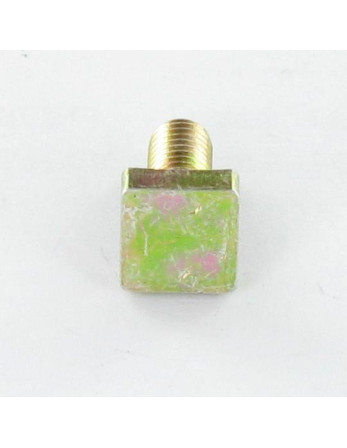 Vis métaux Tête carrée 4X10 Acier zingué