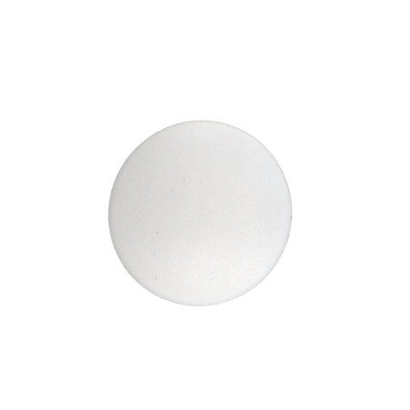 1 x Cache tête de vis Polyéthylène Diamètre de tête: 15 Diametre de tige 3 Longueur tige 6 RAL9010 blanc pur