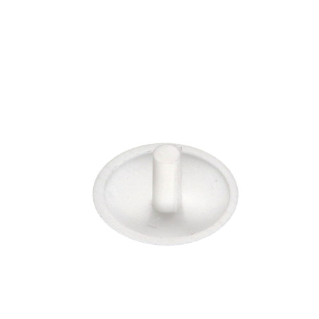 1 x Cache tête de vis Polyéthylène Diamètre de tête: 15 Diametre de tige 3 Longueur tige 6 RAL9010 blanc pur