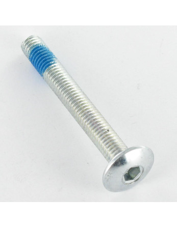 Vis Poelier M6X40 Clé de 4 HC4 Acier zingué Frein filet