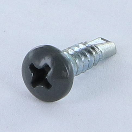 1 x Vis autoperceuse Tête cylindrique bombée TCB Phillips 4.2X16 Acier zingué LAQ 7043