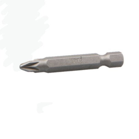 1 x Embout Qualité industrielle 1/4" E6.3 Pozi N°2 Longueur 50