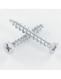 Vis pvc Tête fraisée bombée TFB Phillips 4.3X45...