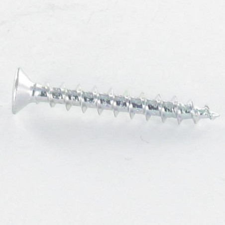 1 x Vis pvc Tête fraisée bombée TFB Phillips 4.3X45 Autoperceuse Acier zingué