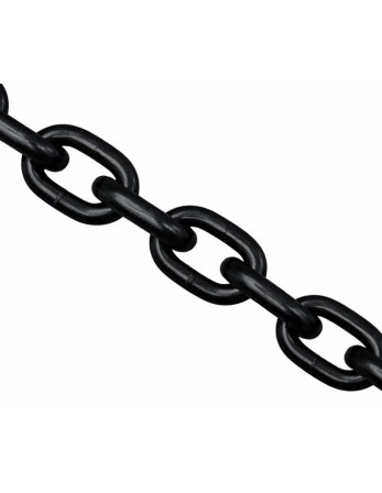 M Chaîne de levage Grade 80 13MM acier vernis noir (vendu au m)