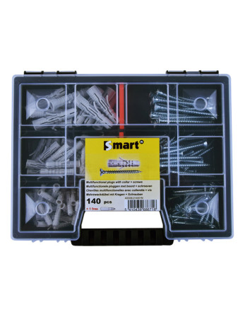 Assortiment de 140 Cheville Avec Vis