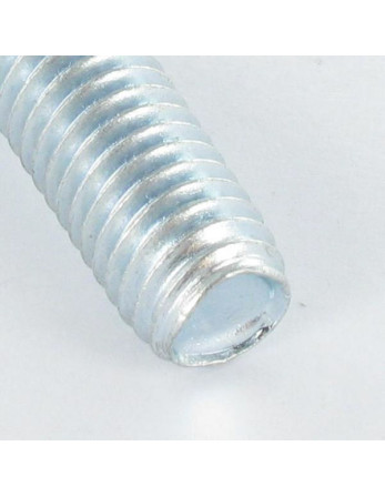 Vis autotaraudeuse Tête hexagonale TH Embase collerette crantée M10X40 Acier zingué