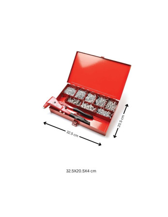 Assortiment de PINCE GO9800 + 1000 Rivet DEGOMETAL
