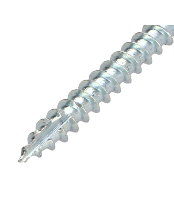 Vis bois TEKOR Tête fraisée Cranté 4X30 TORX T20 Acier zingué 96 heures brouillard salin sans rouille blanche