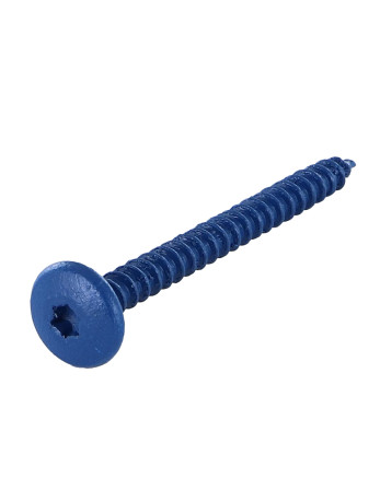 Vis Penture 4.5X50 Filetage total TORX T20 Acier zingué LAQ RAL5010