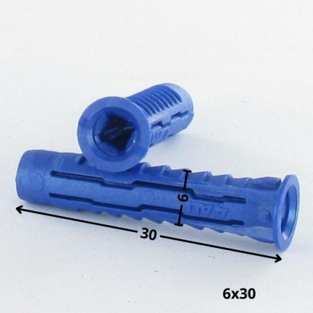 1 x Cheville Nylon 6X30 4ALL RAWLPLUG