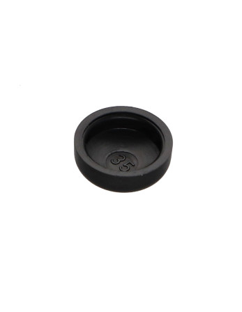Cache vis Tête cylindrique bombée TCB Vis tôle DE4.8 Polyéthylène RAL9005 noir foncé