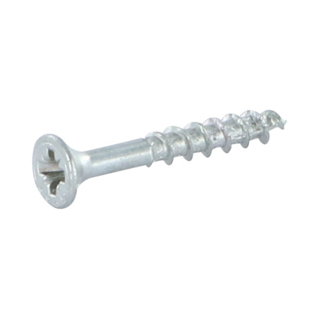 1 x Vis Spax Tête fraisée Pozi N°2 5X45 Filetée sur 30 Filetage partiel WIROX