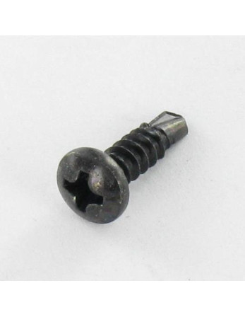 Vis autoperceuse Tête cylindrique bombée TCB Phillips 3.9X16 TO Acier zingué noir