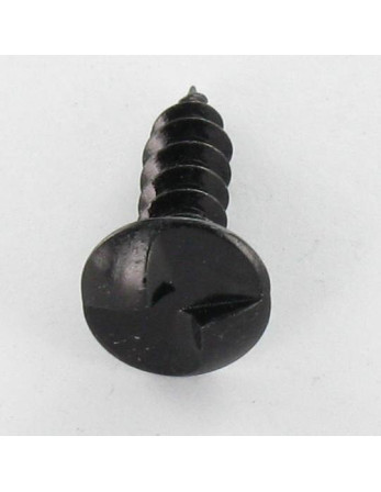 Vis bois Inviolable One way Tête cylindrique large TCL 4X35 Acier zingué noir