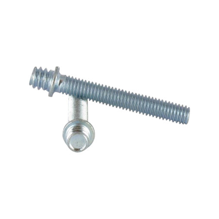 1 x PATTES à Vis métaux Acier zingué M5X60 M7/150