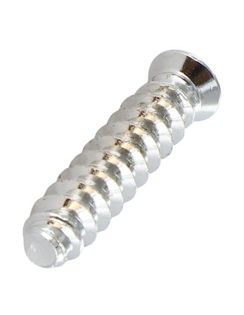 Vis Euro Tête fraisée Pozi 6.3X14 Diamètre de tête: 7.5 Acier nickelé