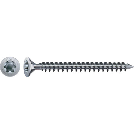 1 x Spax Vis bois Tête fraisée TORX T40 8X450 Filetage total WIROX