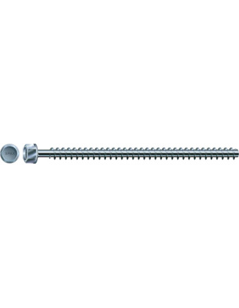 Tige filetée Tête hexagonale TH 16X1800 Acier zingué