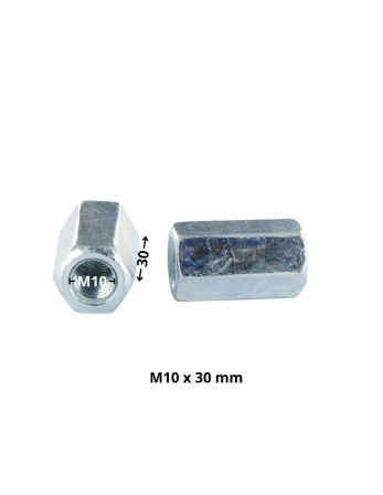 Manchon Hexagonal M10X30 Surplat 17 Acier zingué