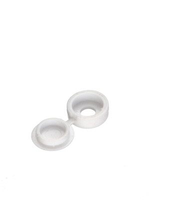 Cache Rivet Polyéthylène Blanc