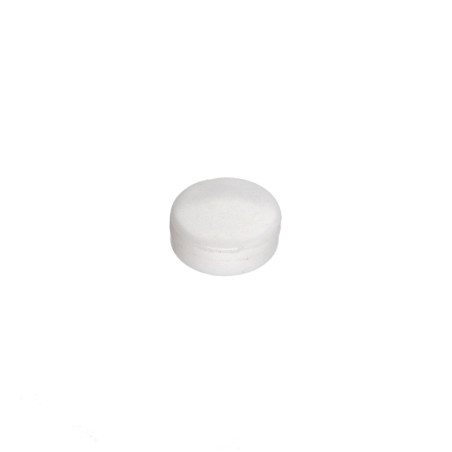 1 x Cache Rivet Polyéthylène Blanc