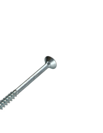 VBA Vis bois agglo Tête fraisée Pozi N°3 6X140 Filetage partiel Acier zingué