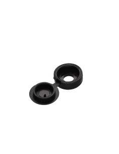 Cache Rivet Polyethylène noir