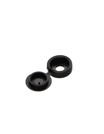 Cache Rivet Polyethylène noir