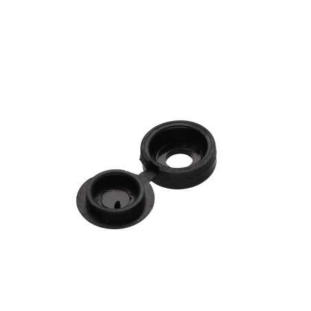 1 x Cache Rivet Polyethylène noir