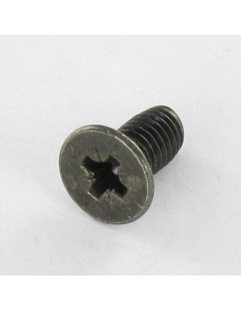 Vis autotaraudeuse Tête fraisée M5X10 Pozi N°2 Acier zingué noir