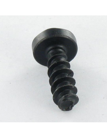 Vis pvc Tête cylindrique TC TORX T20 4X12 Acier zingué noir
