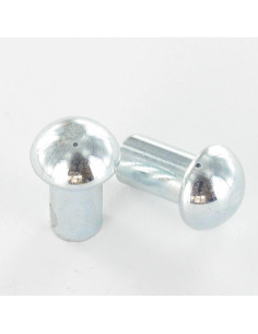 Rivet à frapper Tête ronde TR 8X25 Acier zingué