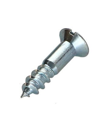 Vis bois Acier zingué 5X25 Percée et taraudée M3.5 Pas de 60