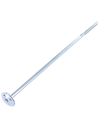VBA Vis bois agglo Tête disque TORX T40 10X400 Acier zingué