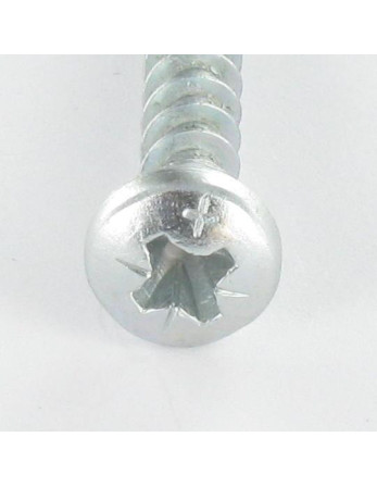VBA3 Tête ronde TR Pozi 5X35 Acier zingué