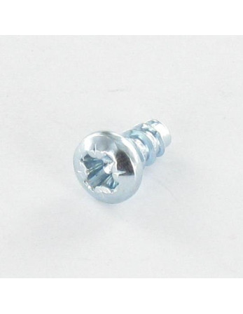 Vis pvc TRILOBE Tête cylindrique bombée TCB Pozi 4X16 FILET45 Acier zingué