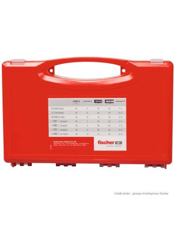 Assortiment de 290 Cheville Universelle Fischer UX Filetée sur SX