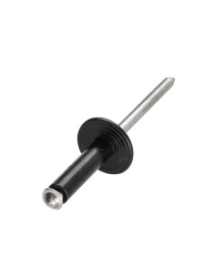 Rivet aveugle éclate GOSTAR Aluminium Tige acier 4X20 Noir